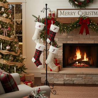 Adjustable Christmas Stocking Holder Tree