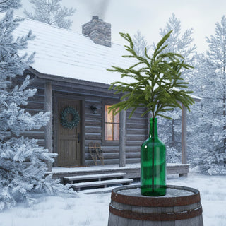 32" Real Touch Norfolk Pine Branch