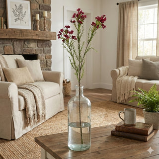 32" Waxflower Stem - Amethyst