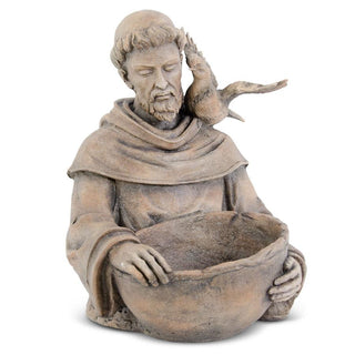 St Francis Garden Bird Feeder