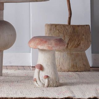 Concrete Mushroom Garden Stool