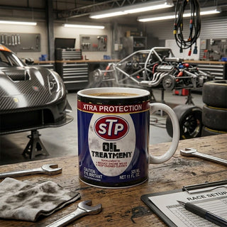 STP Oil Can Mug
