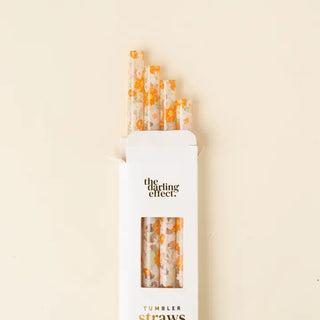 40 oz Tumbler Straw Set - Bouquet Beauty