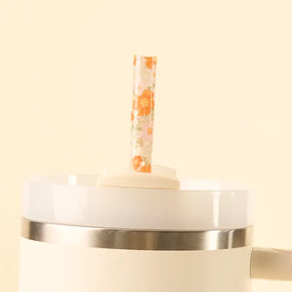 40 oz Tumbler Straw Set - Bouquet Beauty