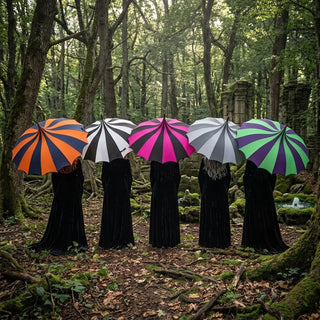 Halloween Batwing Pagoda Umbrella - Choose Color