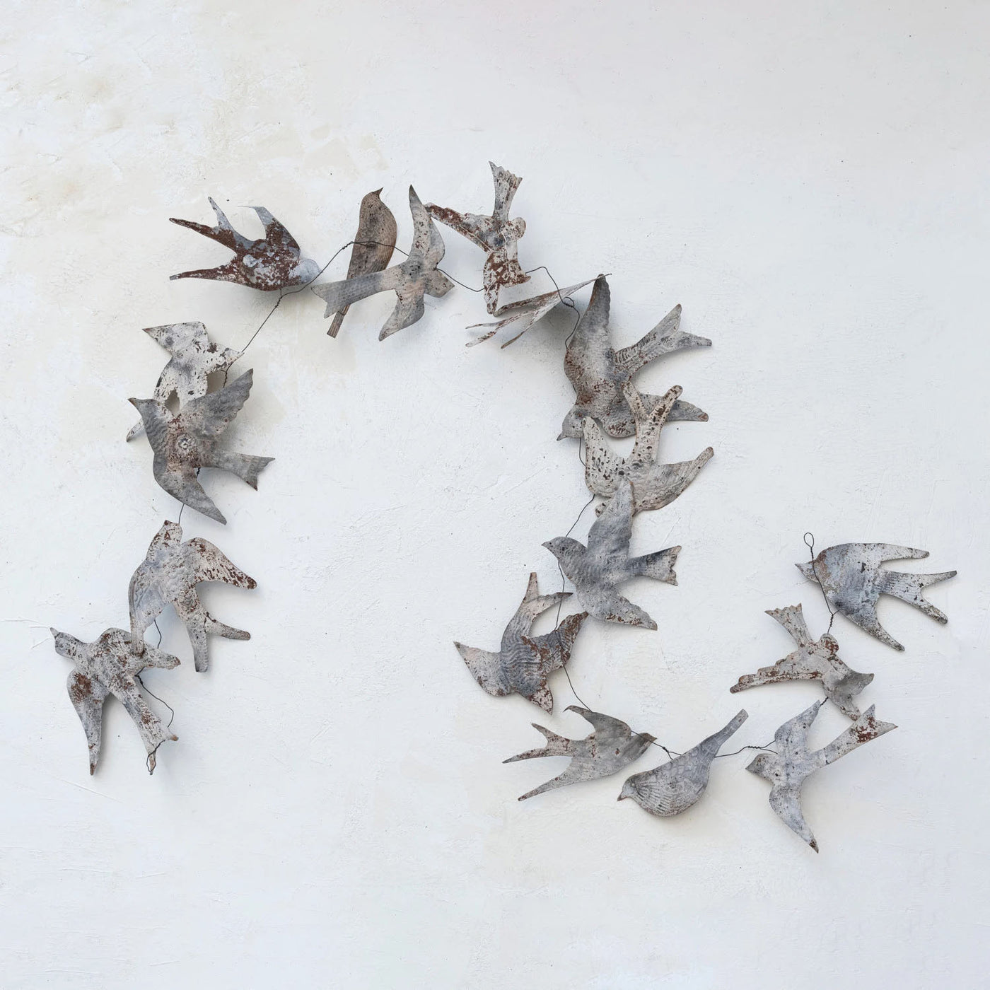 Zinc Swallow Garland