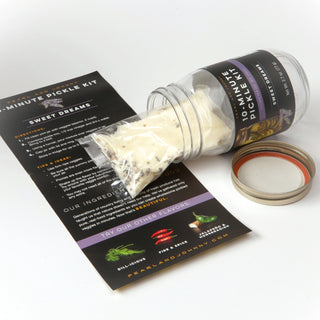 Pearl and Johnny Sweet Dreams 10-minute Sweet Pickle Kit