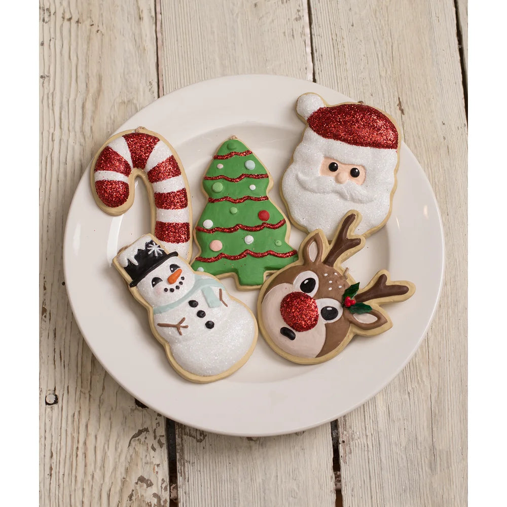 Bethany Lowe Sweet Tidings Christmas Cookie Ornaments - Choose Style