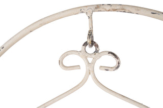 White Swinging Garden Planter Basket