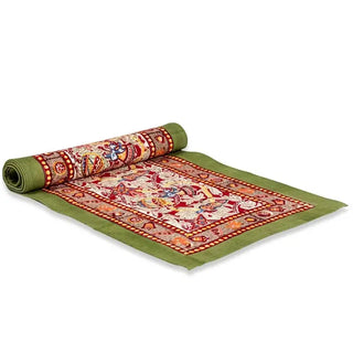 72" French Linen Noel Table Runner
