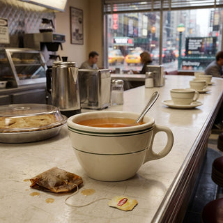 The Diner Collection - HL Greenband 7.5oz Tea Cup