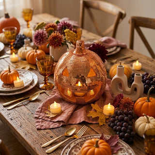 Cody Foster Copper Disco Jack-O-Lantern