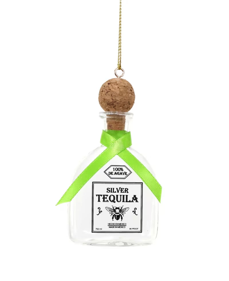 Cody Foster Glass Tequila Bottle Ornament