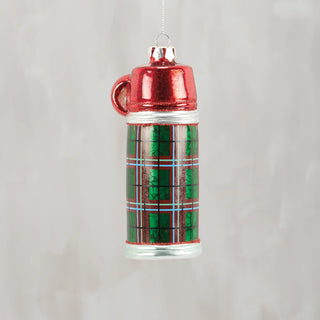 Glass Thermos Ornament