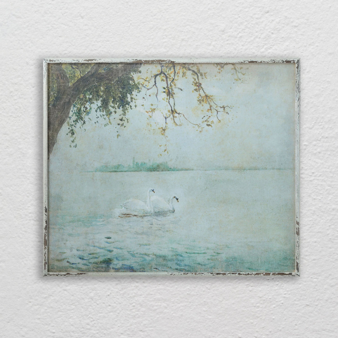 Framed Wall Decor - The Swans