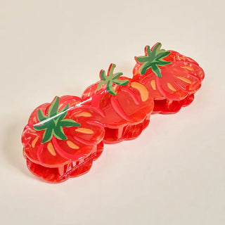 Tomato Hair Claw Clip