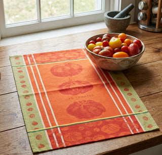 French Tomato Kitchen Tea Towel