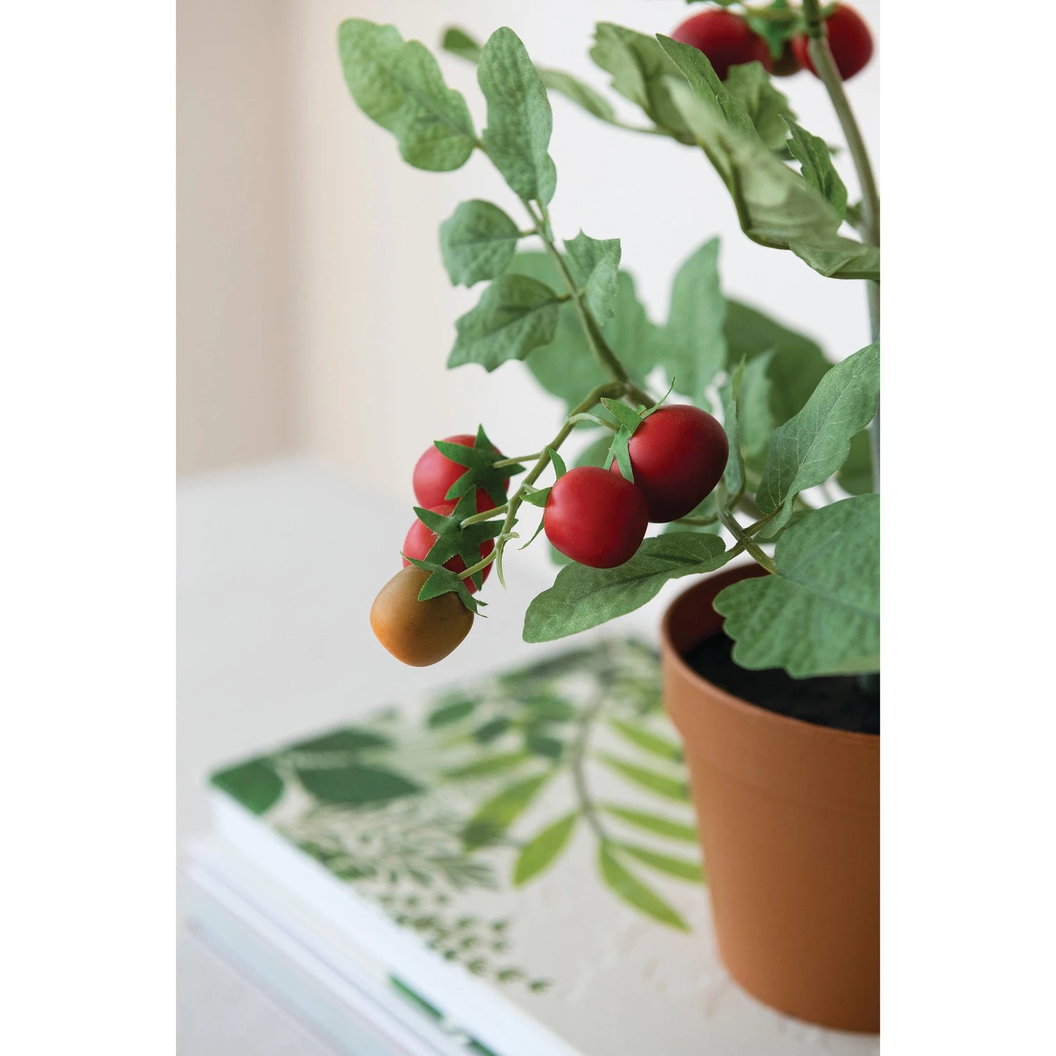 potted tomato plants for sale Faux Tomato Plant in Plastic Pot