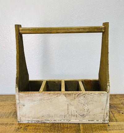 Primitive Style Wooden Tool Box