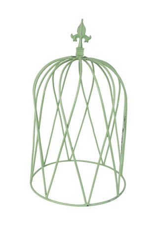 Set of 3 Weathered Iron Topiaries