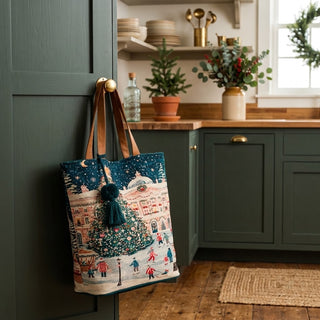 Christmas Scene Tote