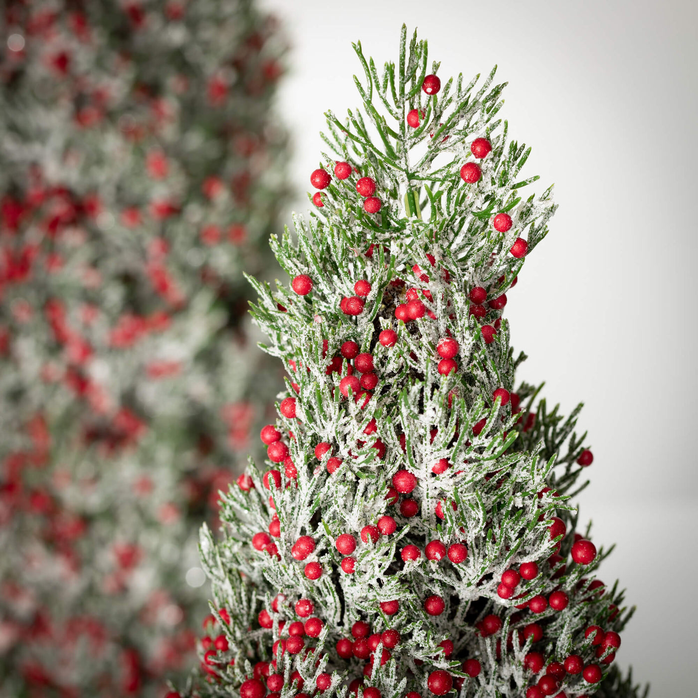 Frosted Pine Berry Tree - Choose Size