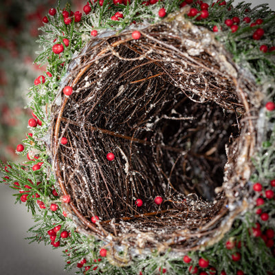 Frosted Pine Berry Tree - Choose Size