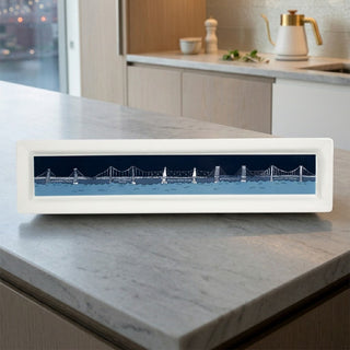 Fishs Eddy - Bridge and Tunnel Stoneware Tray