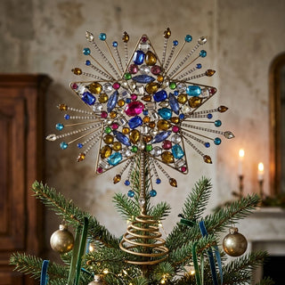 Cody Foster Jeweled Starburst Tree Topper