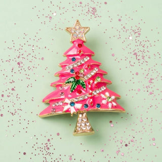 The Whimsical Tree Holiday Brooch