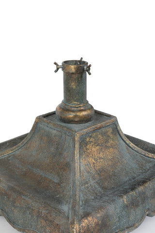 Vintage-Look Bronze Christmas Tree Stand