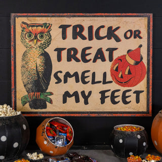 Vintage Style Trick or Treat Sign - Choose 22" or 36" Wide