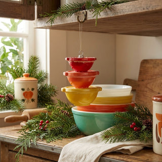 Cody Foster Vintage Stacked Tupperware Ornament