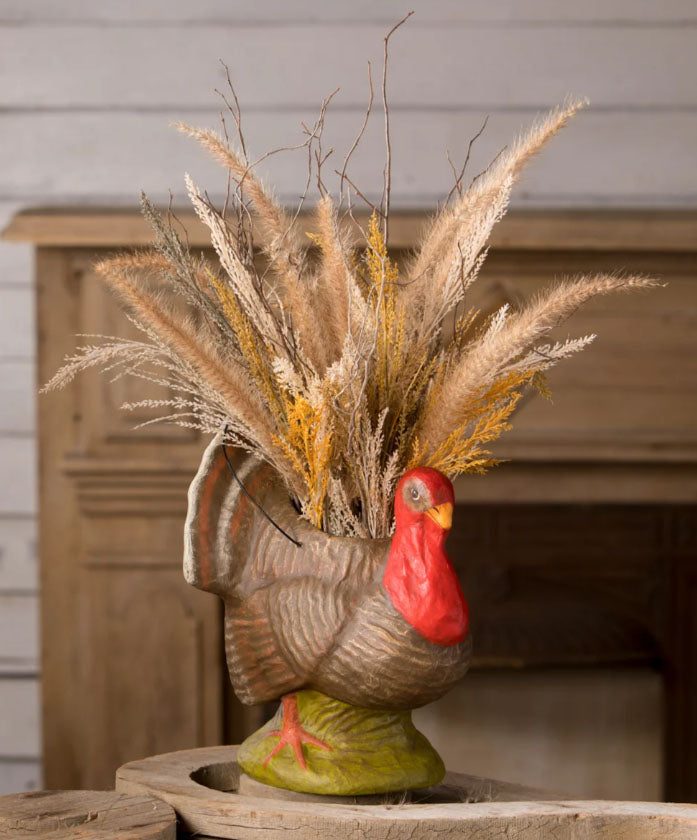 Bethany Lowe Collection - Vintage Style Turkey Bucket