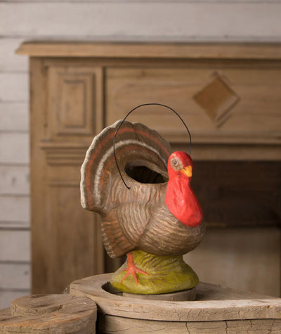 Bethany Lowe Collection - Vintage Style Turkey Bucket