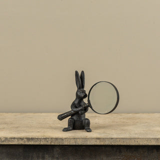 Bunny with Magnifying Glass