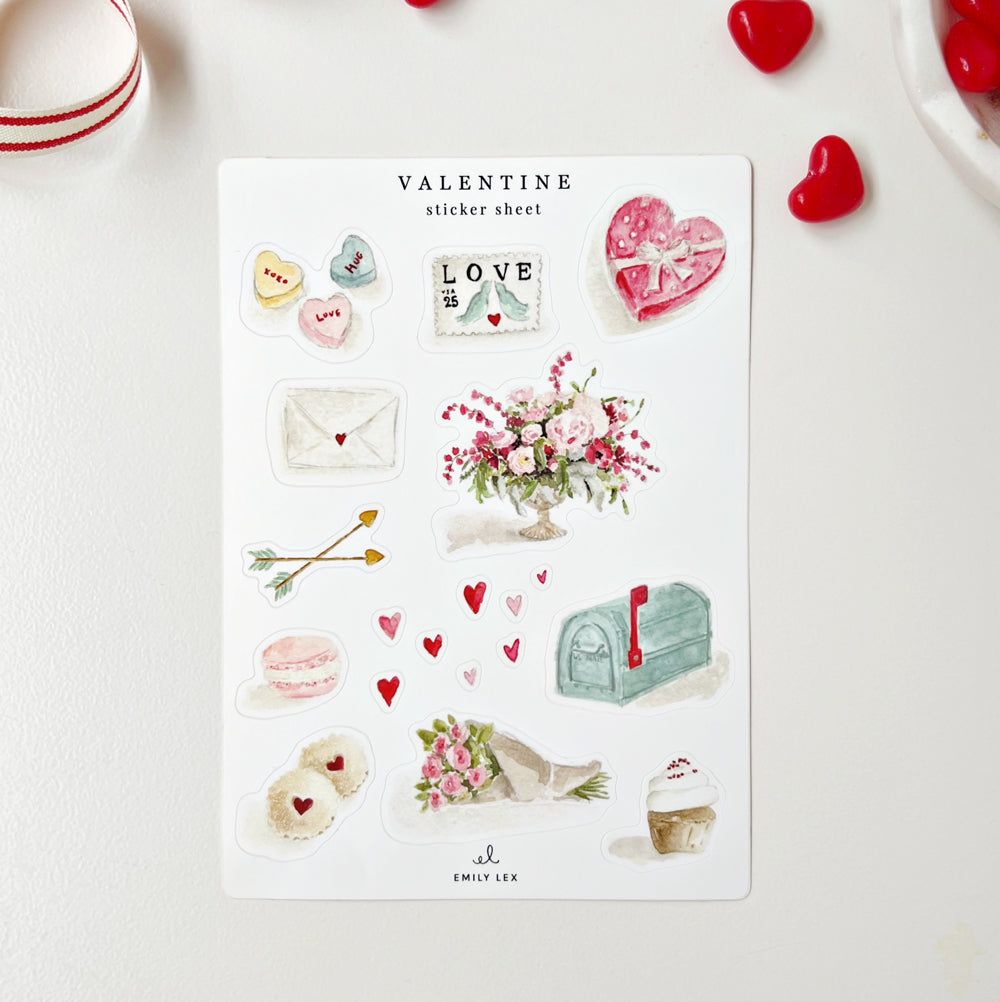 Valentine Sticker Set