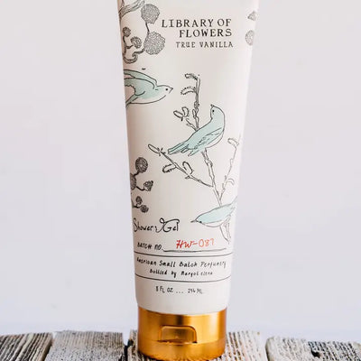 Library Of Flowers True Vanilla Shower Gel