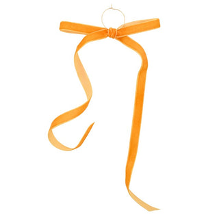 Set of 6 Velvet Bow Wine Charms - Moroccan