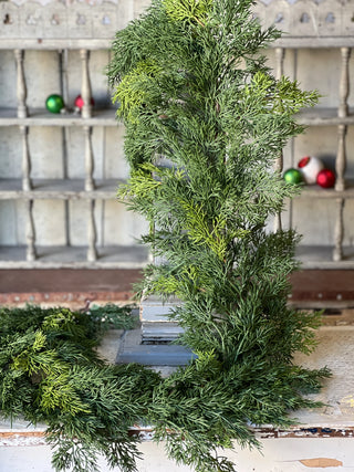 72" Verdant Cedar Garland