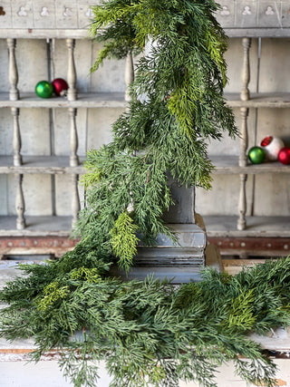 72" Verdant Cedar Garland