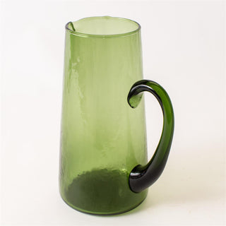Verdant Glass Pitcher