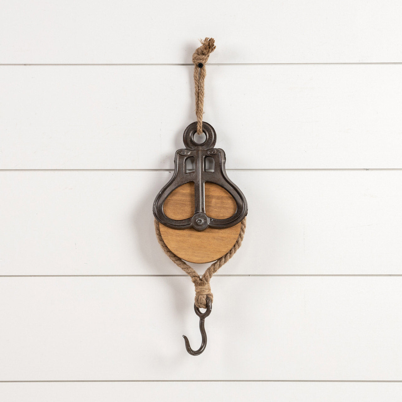 Vintage Style Hay Pulley with Hook