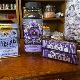 Victorian Violet Candy Tea