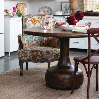 Bell Bottom Base Table