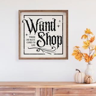Wand Shop Wall Decor - Choose Size
