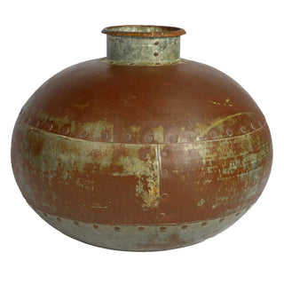 Found Iron Water Pot