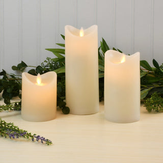Light up Wax Candle - Choose Size