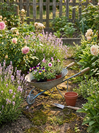 The Little Metal Wheelbarrow