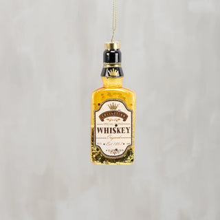 Glass Tequila Bottle Ornament